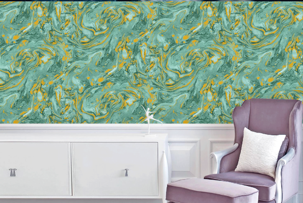 Classic Non-Self-Adhesive Wallpaper | Glue-On | Traditional Wall Décor |  921001