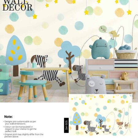 Kids Canvas Murals (Original Canvas Material)