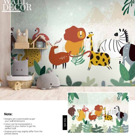 Kids Canvas Murals (Original Canvas Material)