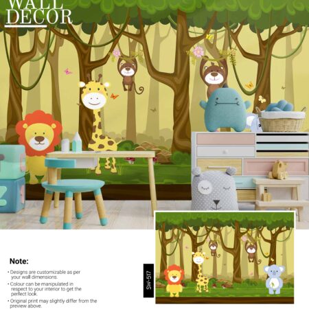 Kids Canvas Murals (Original Canvas Material)