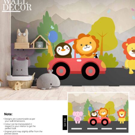 Kids Canvas Murals (Original Canvas Material)