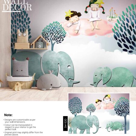 Kids Canvas Murals (Original Canvas Material)