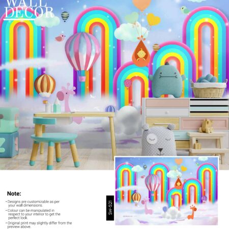 Kids Canvas Murals (Original Canvas Material)