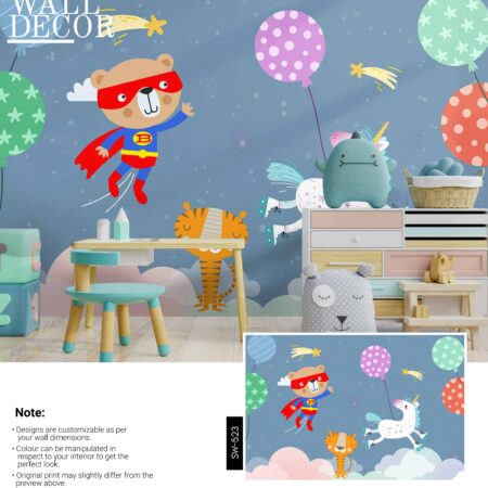 Kids Canvas Murals (Original Canvas Material)
