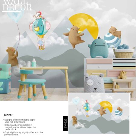 Kids Canvas Murals (Original Canvas Material)