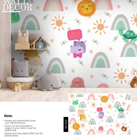 Kids Canvas Murals (Original Canvas Material)