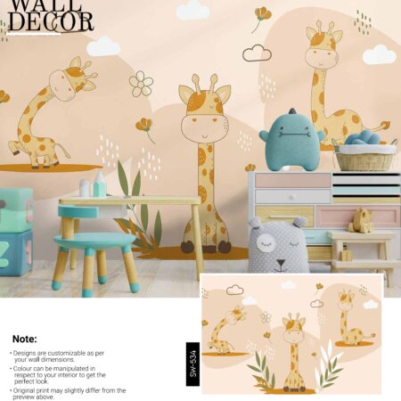 Kids Canvas Murals (Original Canvas Material)
