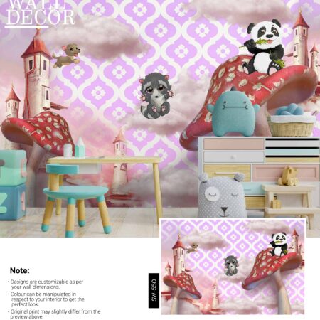 Kids Canvas Murals (Original Canvas Material)