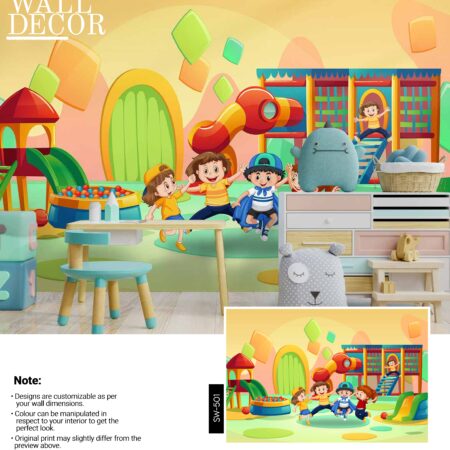 Kids Canvas Murals (Original Canvas Material)