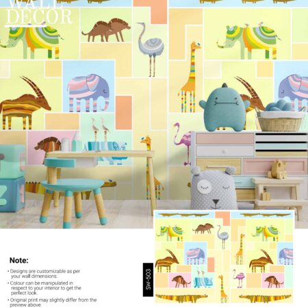 Kids Canvas Murals (Original Canvas Material)
