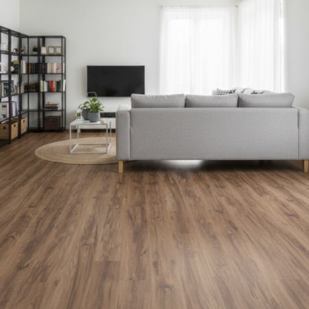Rustic Oak Wood Grain Luxury Vinyl Flooring Planks | 050