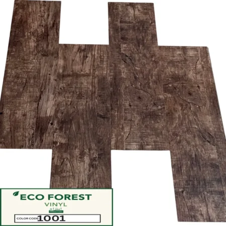 Rustic Dark Espresso Timber Luxury Vinyl Flooring Planks | 1001