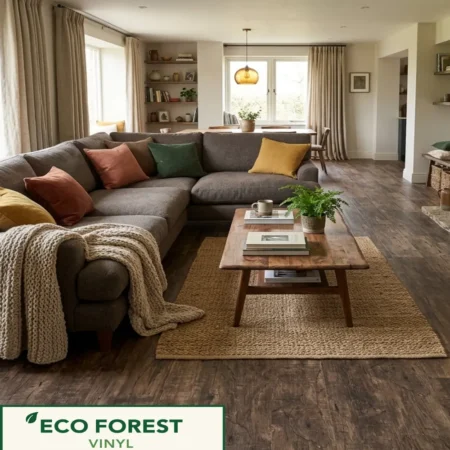 Rustic Dark Espresso Timber Luxury Vinyl Flooring Planks | 1001