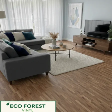 Soft Beige Parquet Luxury Vinyl Flooring Planks | 1047