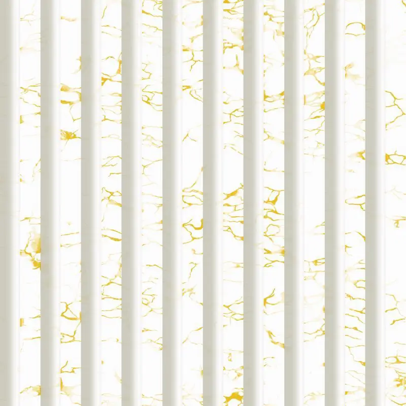 Cream Fluted Marble Stripe Wallpaper - BA91162